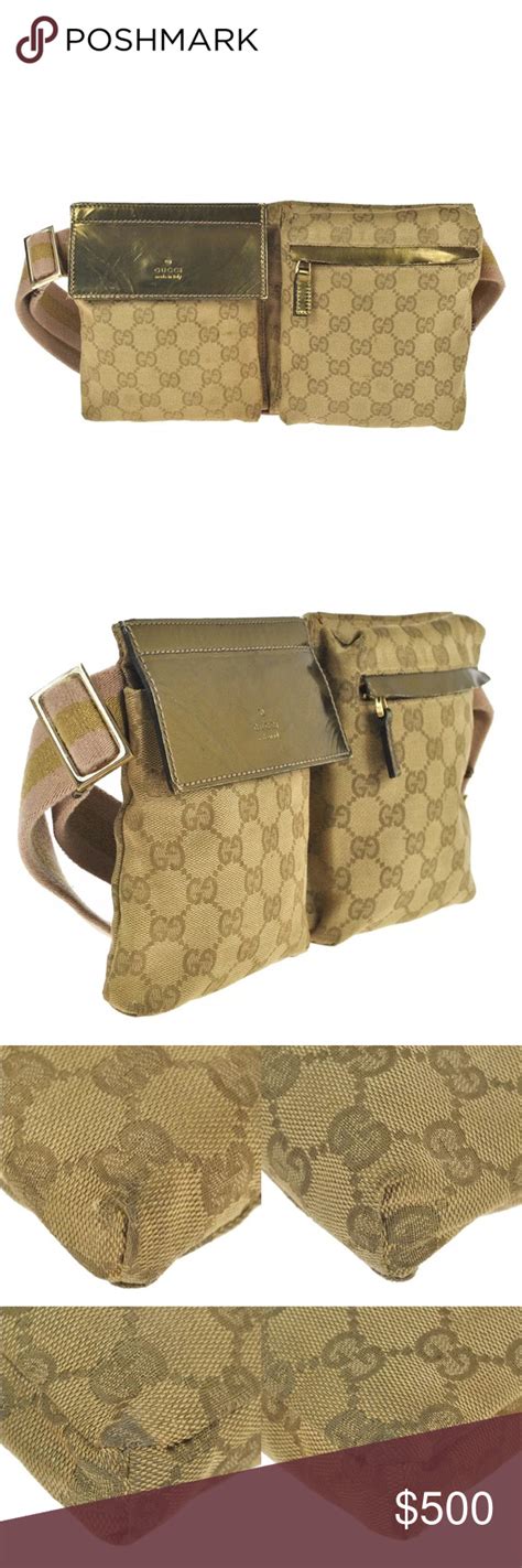 gold gucci fanny pack|authentic Gucci fanny pack.